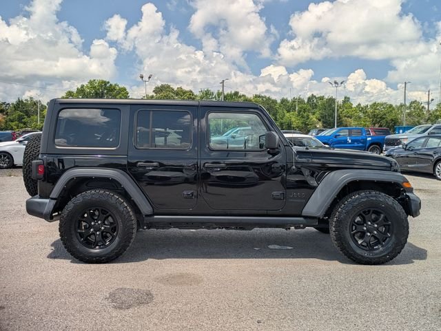 Used 2022 Black Jeep Unlimited Willys image 6