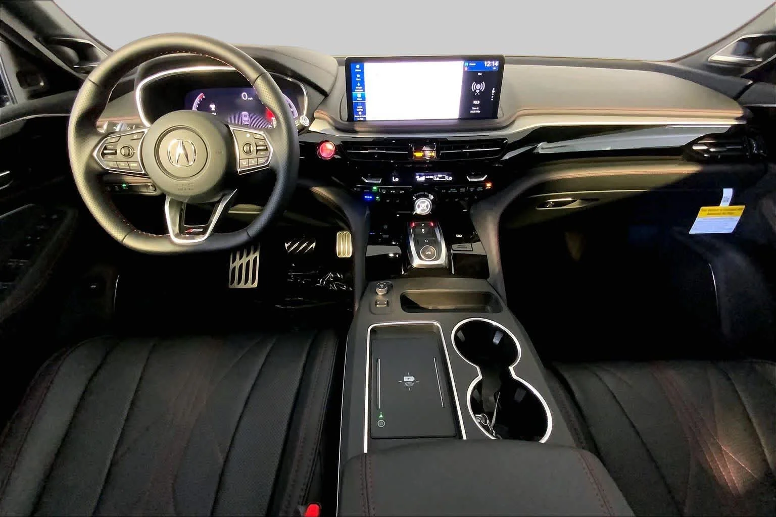 New 2026 Liquid Carbon Metallic Acura With A-Spec Advance Package image 8