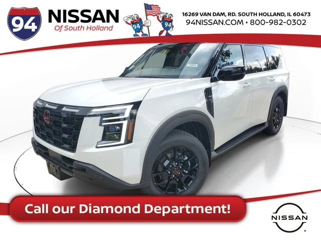 New 2026 Aspen White TriCoat / Super Black Two-tone Nissan PRO-4X® image 1