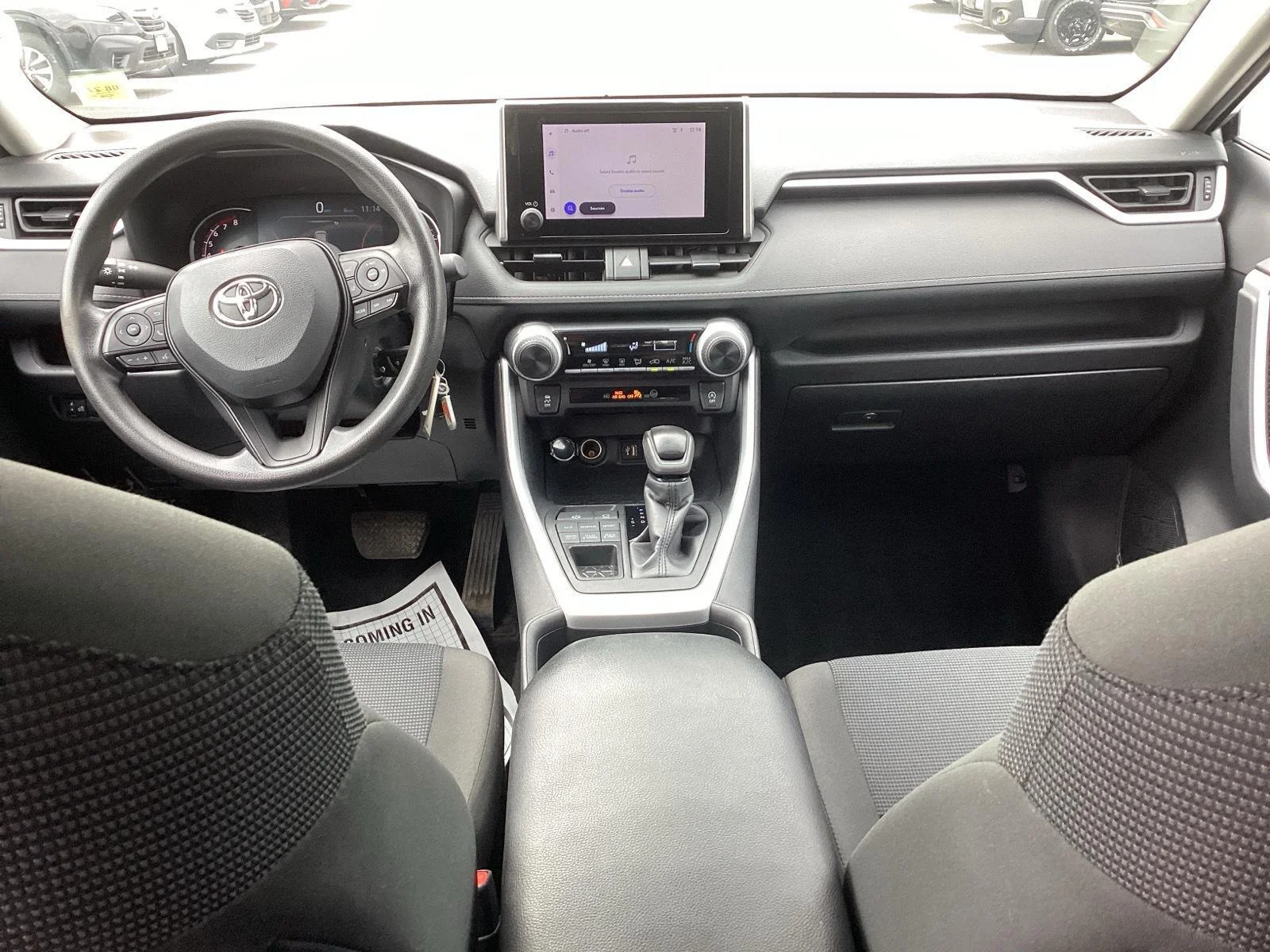 Used 2024 Silver Sky Metallic Toyota LE image 13