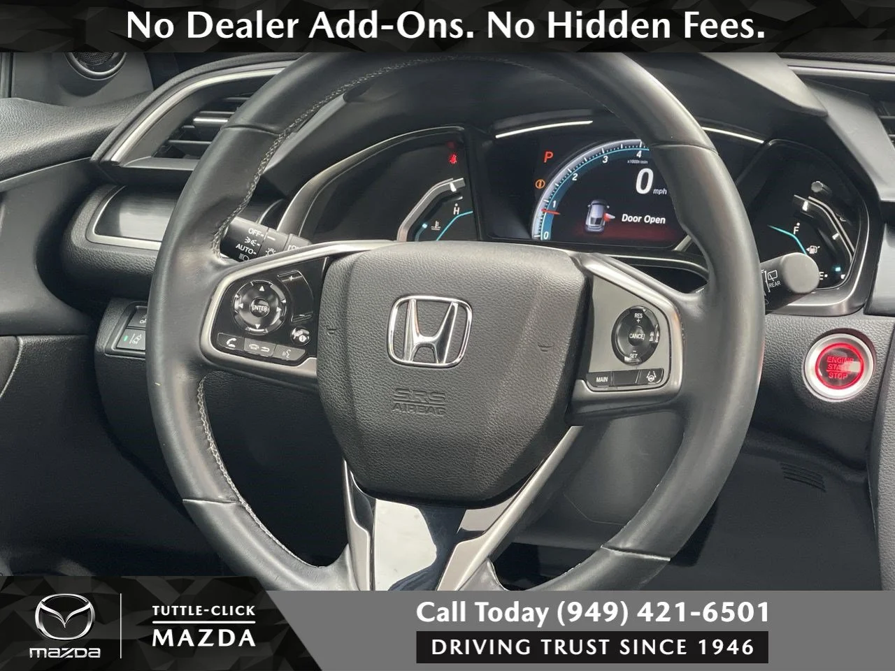 Used 2020 Blue Honda EX image 24