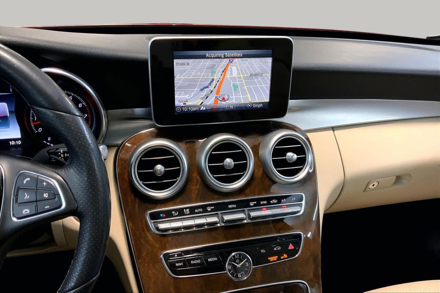 Used 2018 designo Cardinal Red Metallic Mercedes-Benz C 300 image 6