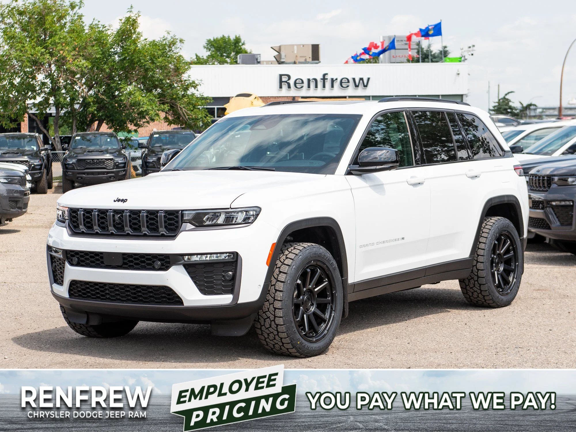 New 2026 White Jeep 85th Anniversary*, Toyo Open Country AT3s, Fuel Wheels image 1