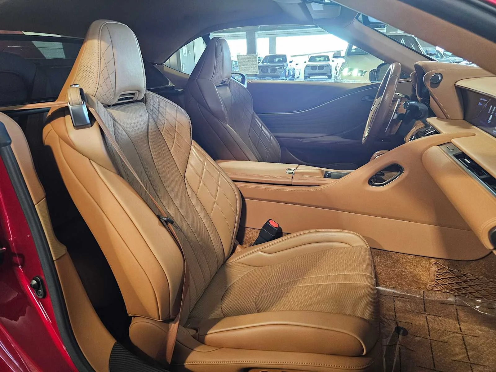 Used 2021 Infrared Lexus 500 image 26