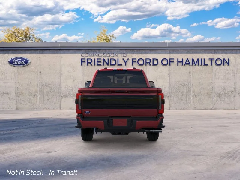 New 2026 Ruby Red Metallic Tinted Clearcoat Ford F-350® Platinum® image 5