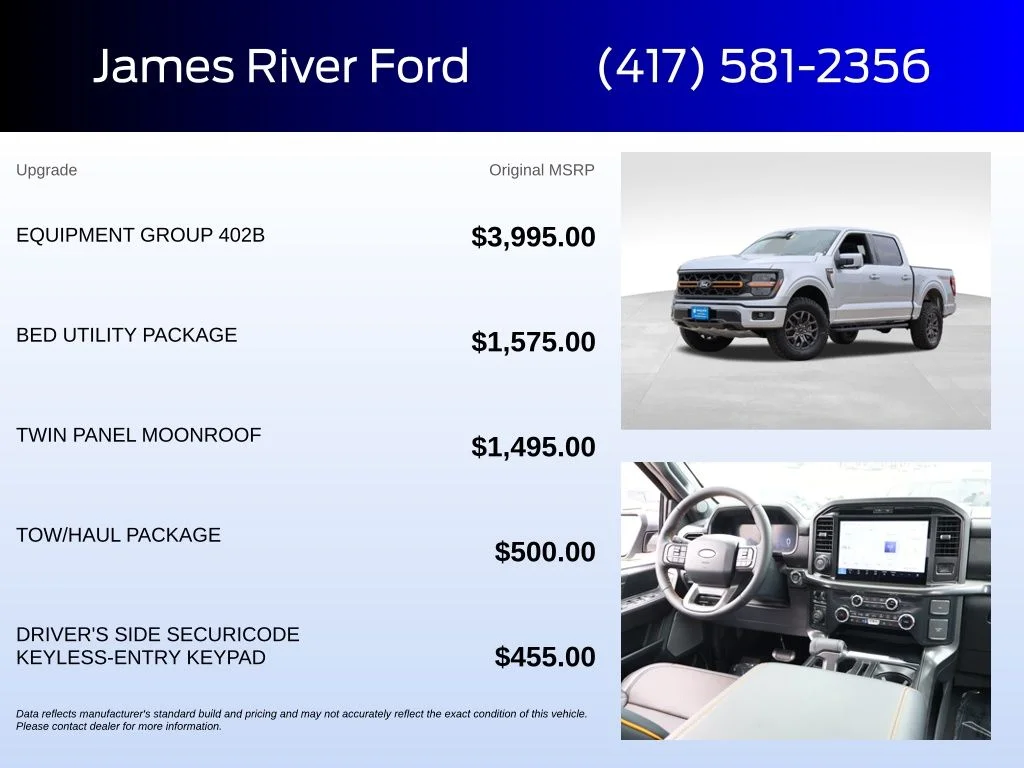New 2026 Iconic Silver Metallic Ford Tremor® image 5