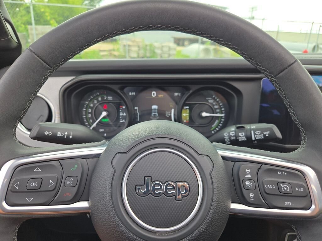 Certified Used 2025 Gray Jeep Sahara 4xe image 30