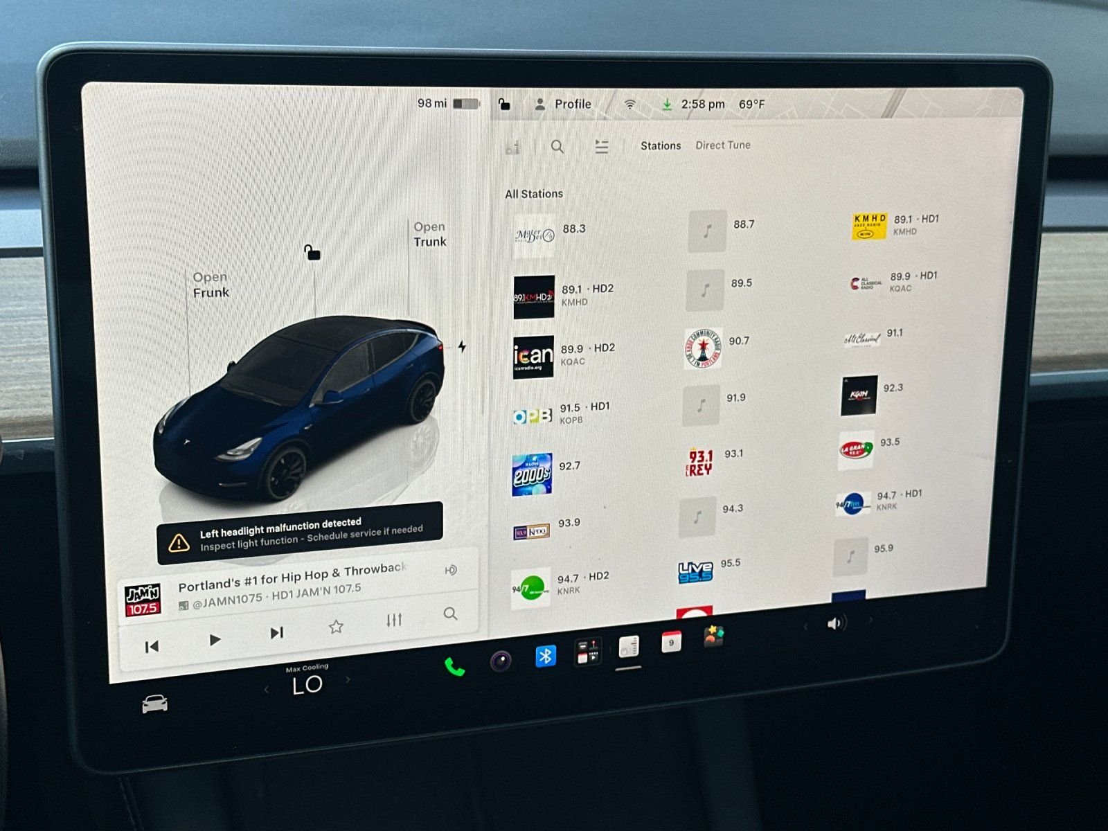 Used 2022 Gray Tesla Performance image 16