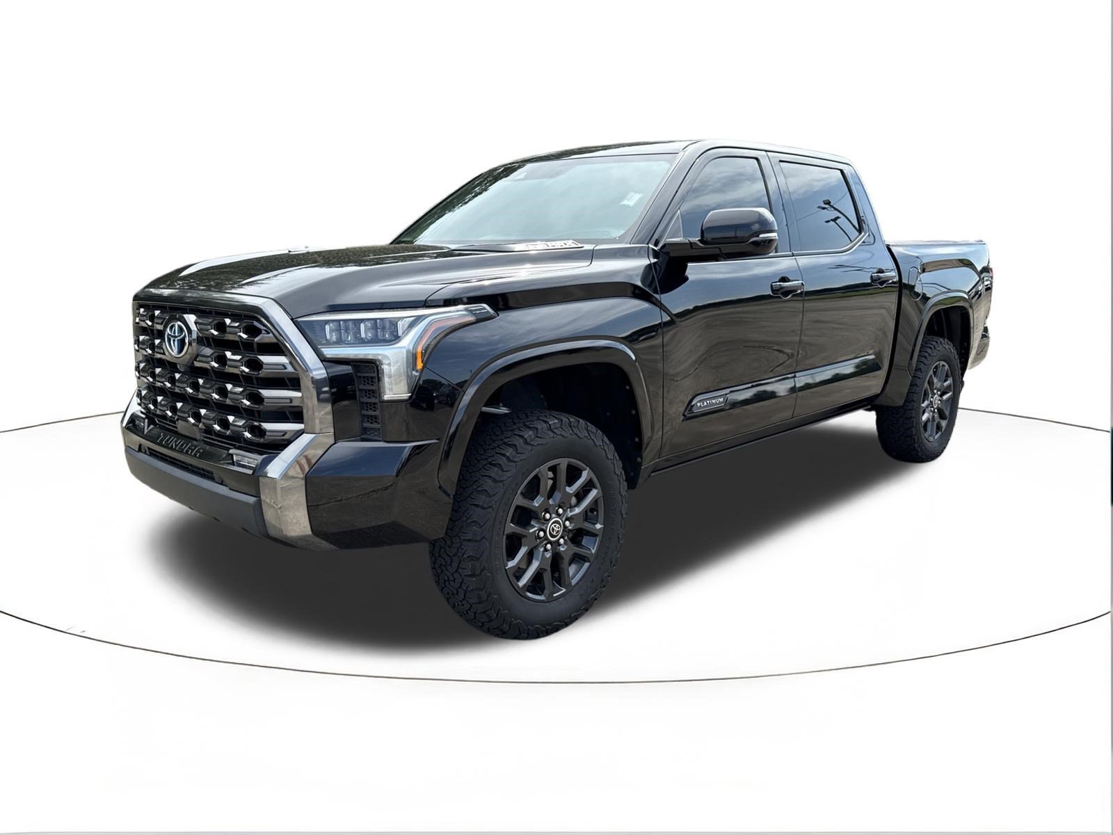 Certified Used 2022 Midnight Black Metallic Toyota Platinum Hybrid image 7