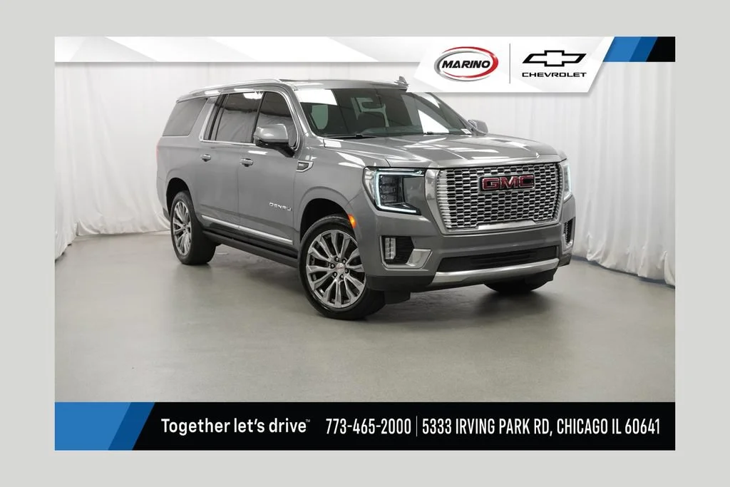 Used 2021 SATIN STEEL METALLIC GMC Denali image 1