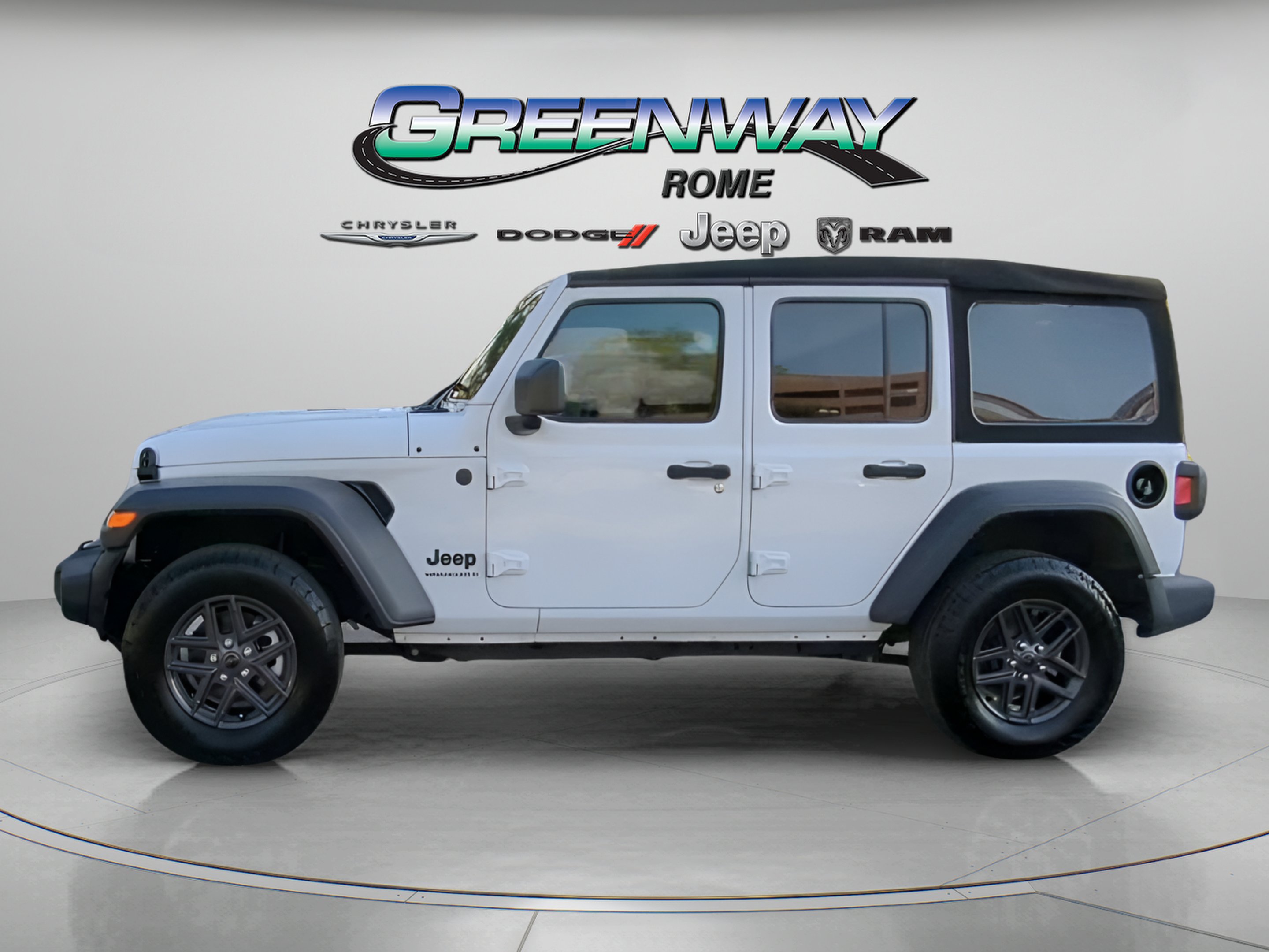 Used 2024 Bright White Clearcoat Jeep Sport S image 15