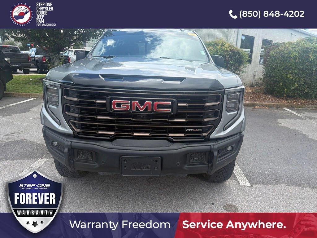 Used 2024 Silver GMC AT4X image 2