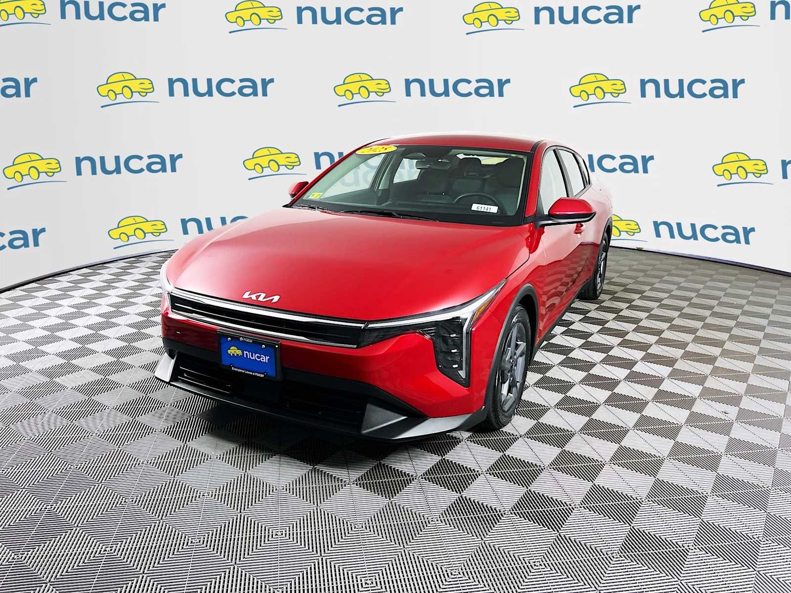 Used 2025 Currant Red Kia LXS image 3