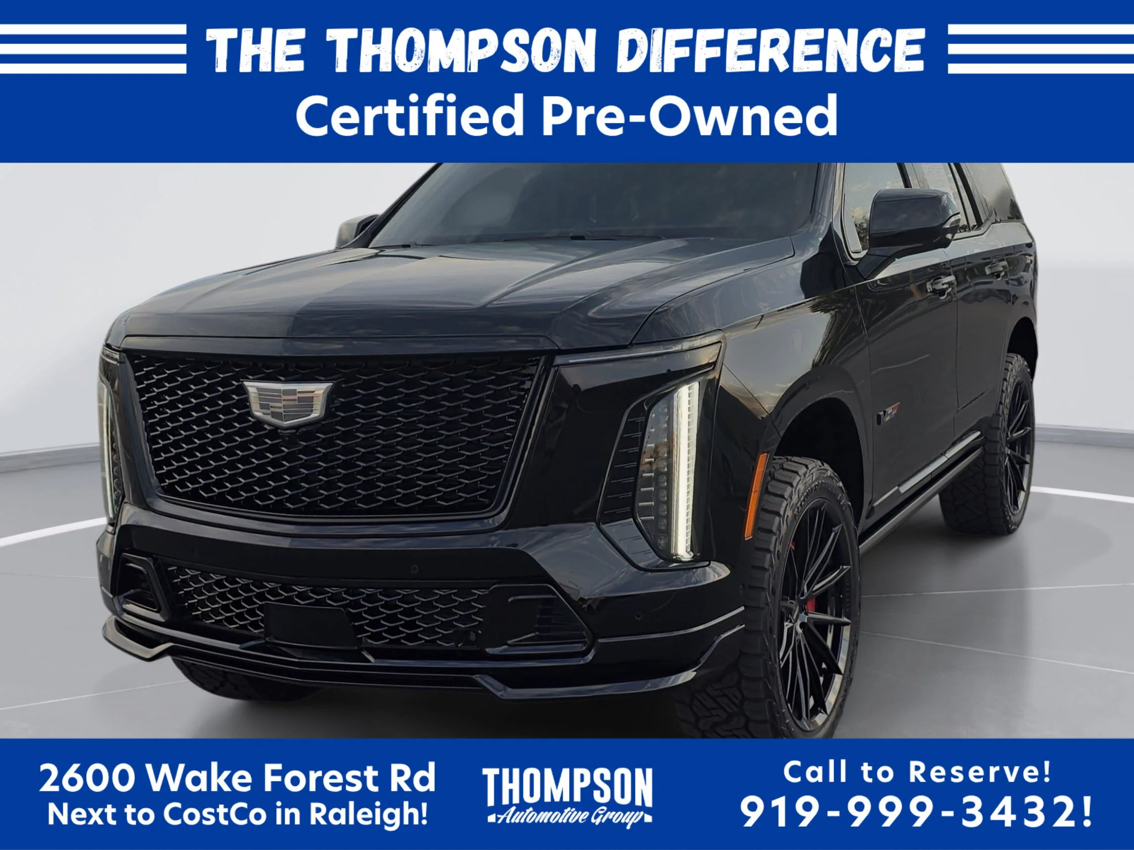 Used 2026 Black Raven Cadillac AWD V-Series image 7