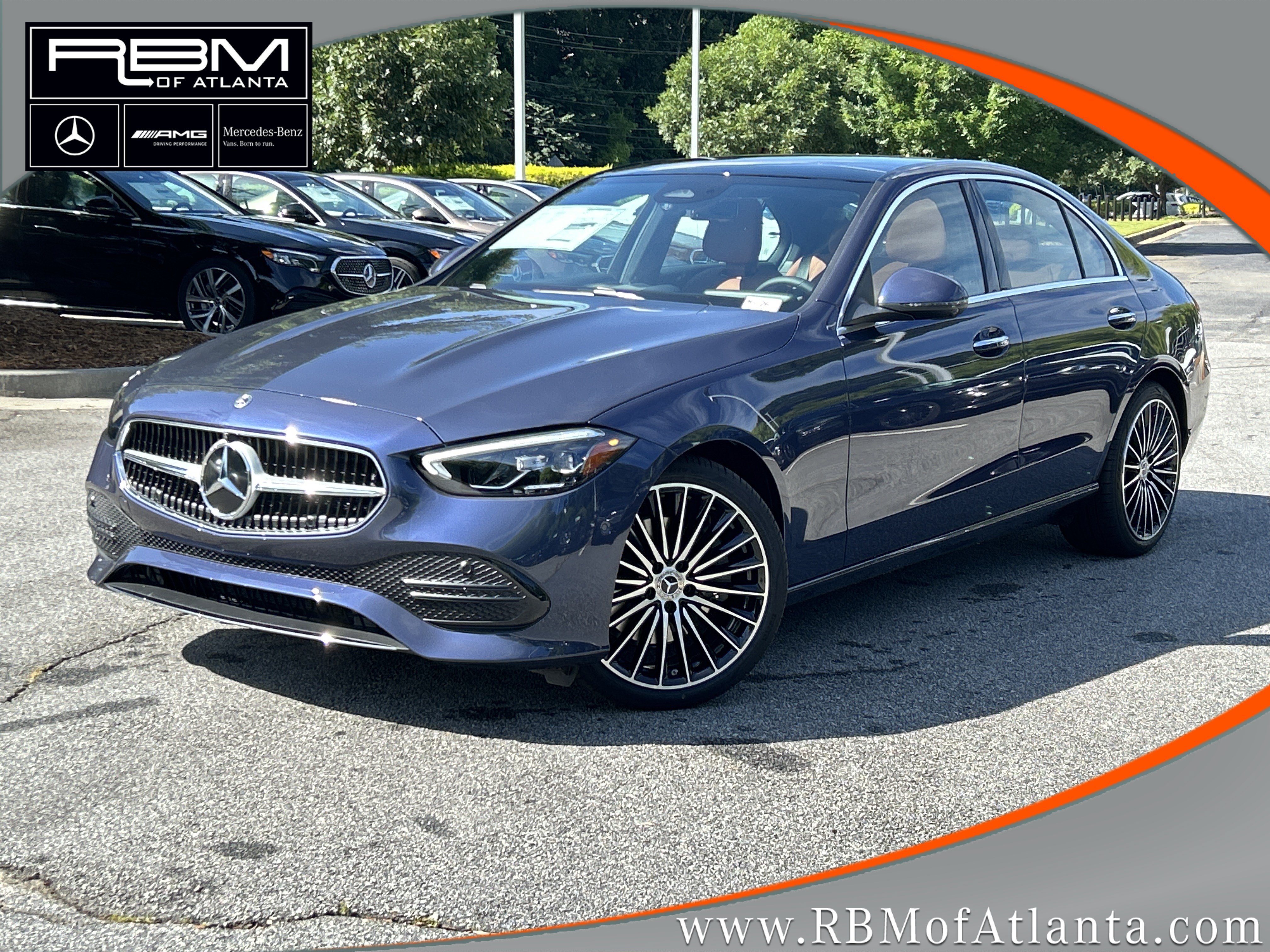 New 2026 Twilight Blue Metallic Mercedes-Benz C 300 4MATIC® Sedan image 1