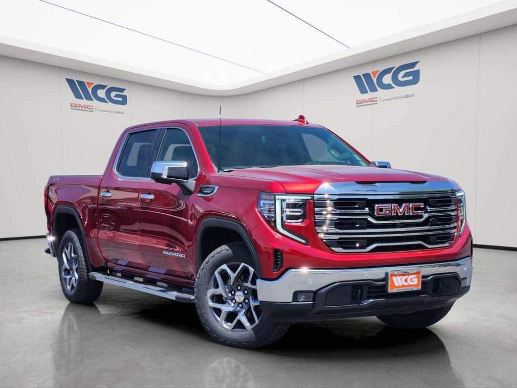 New 2026 Volcanic Red Tintcoat GMC SLT image 2