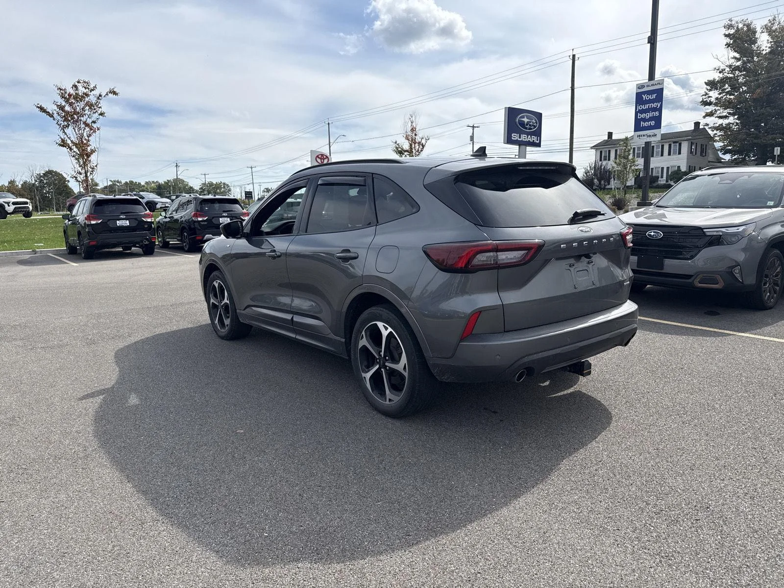 Used 2023 Carbonized Gray Ford ST-Line Elite image 5