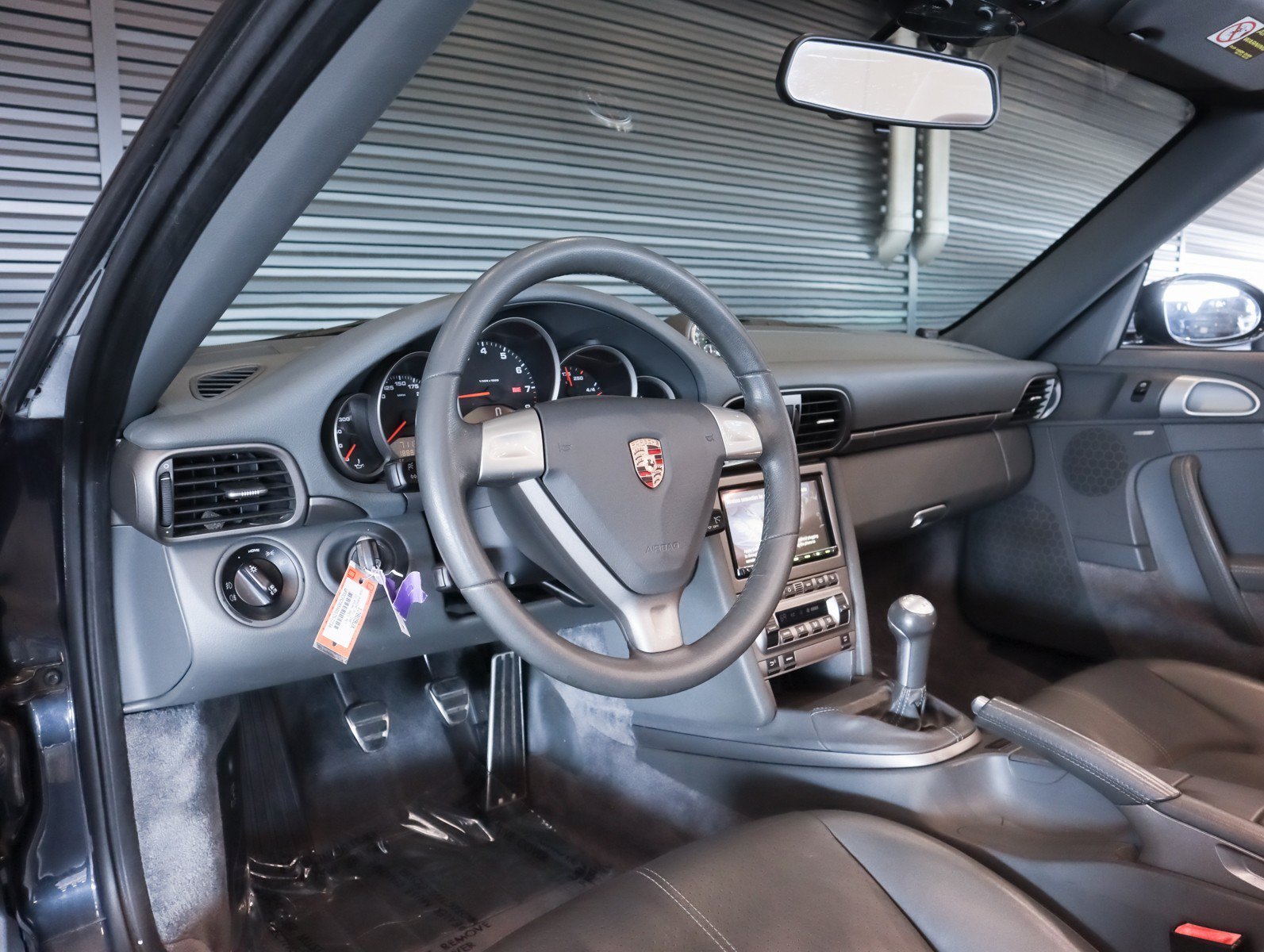 Used 2006 Atlas Grey Metallic Porsche Cabriolet Carrera S w/6-speed manual trans image 4