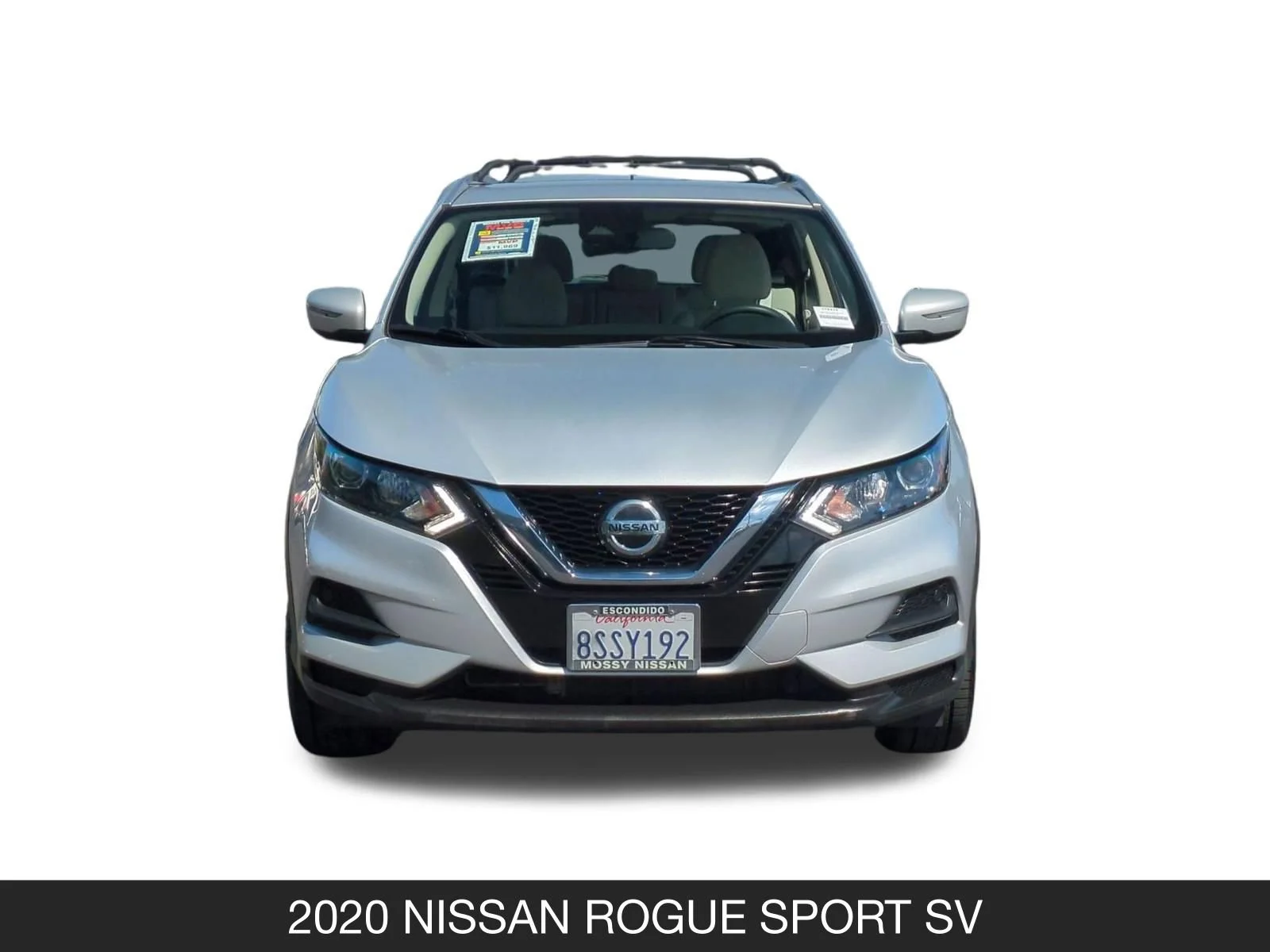 Used 2020 Brilliant Silver Metallic Nissan SV image 4