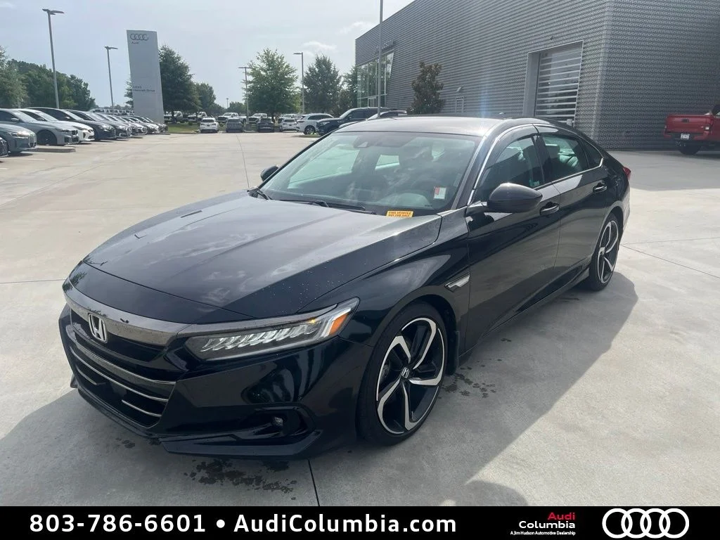 Used 2022 Black Honda Sport Special Edition image 2