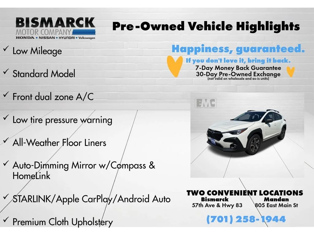 Used 2024 White Subaru Premium image 5