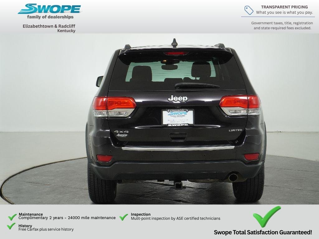 Used 2019 Sangria Metallic Clearcoat Jeep Limited image 4