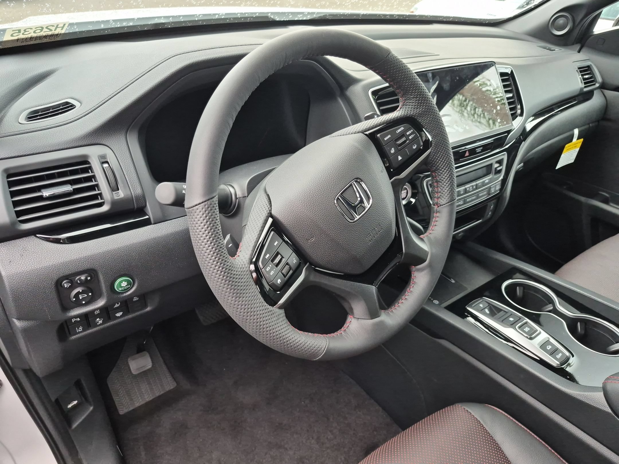 New 2026 Platinum White Pearl Honda Black Edition image 2