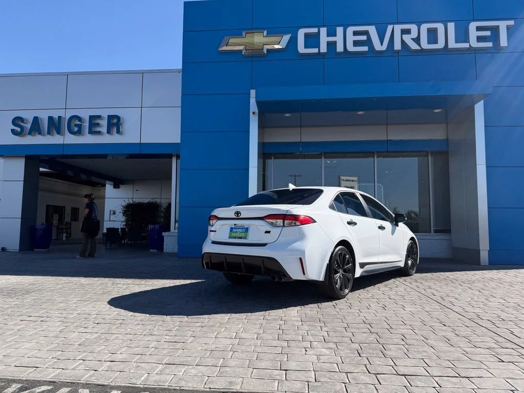 Used 2024 White Toyota SE image 8