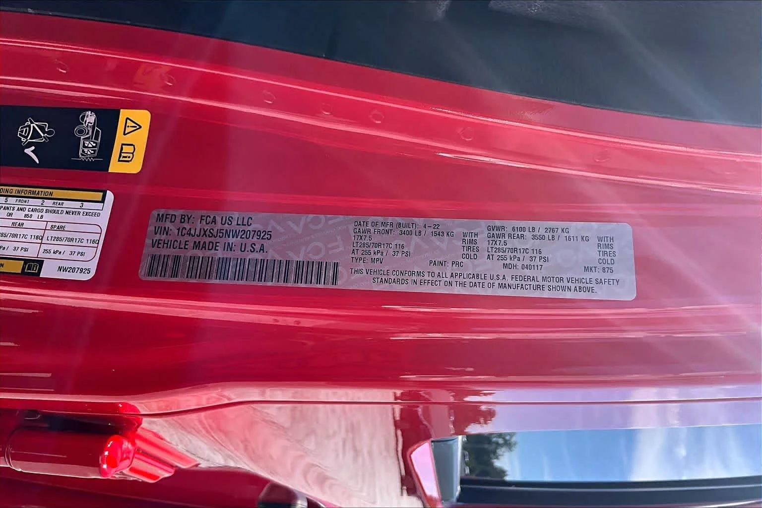 Used 2022 Firecracker Red Clearcoat Jeep Unlimited Rubicon 392 image 32