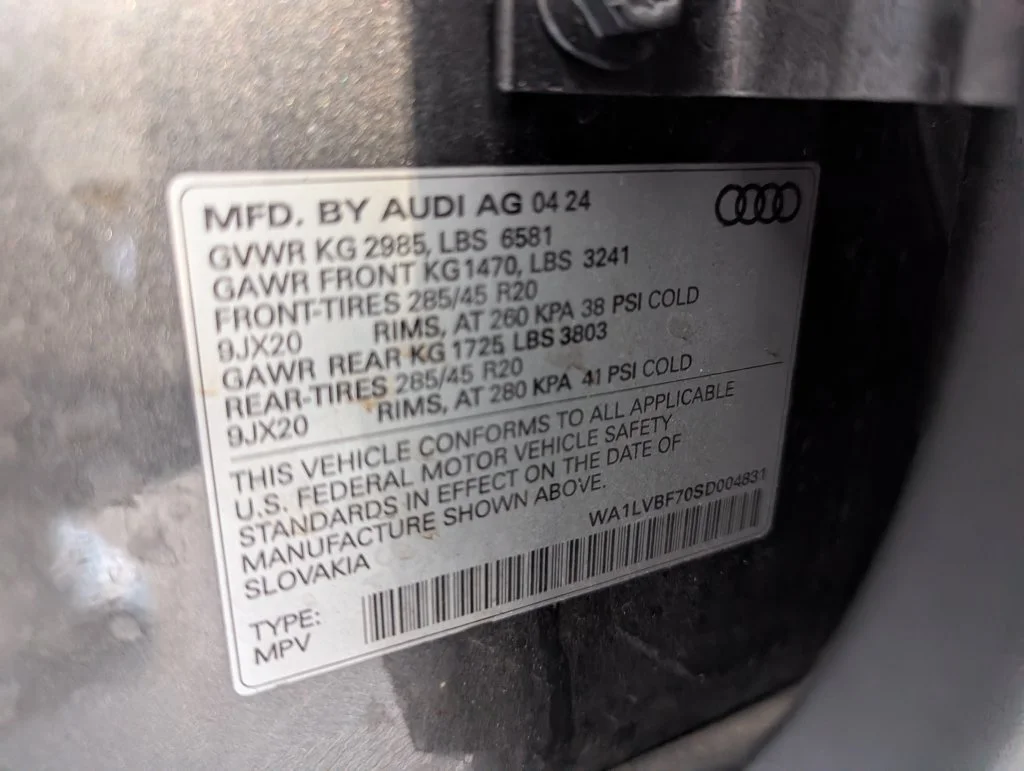 Used 2025 Gray Audi 55 Premium Plus image 28