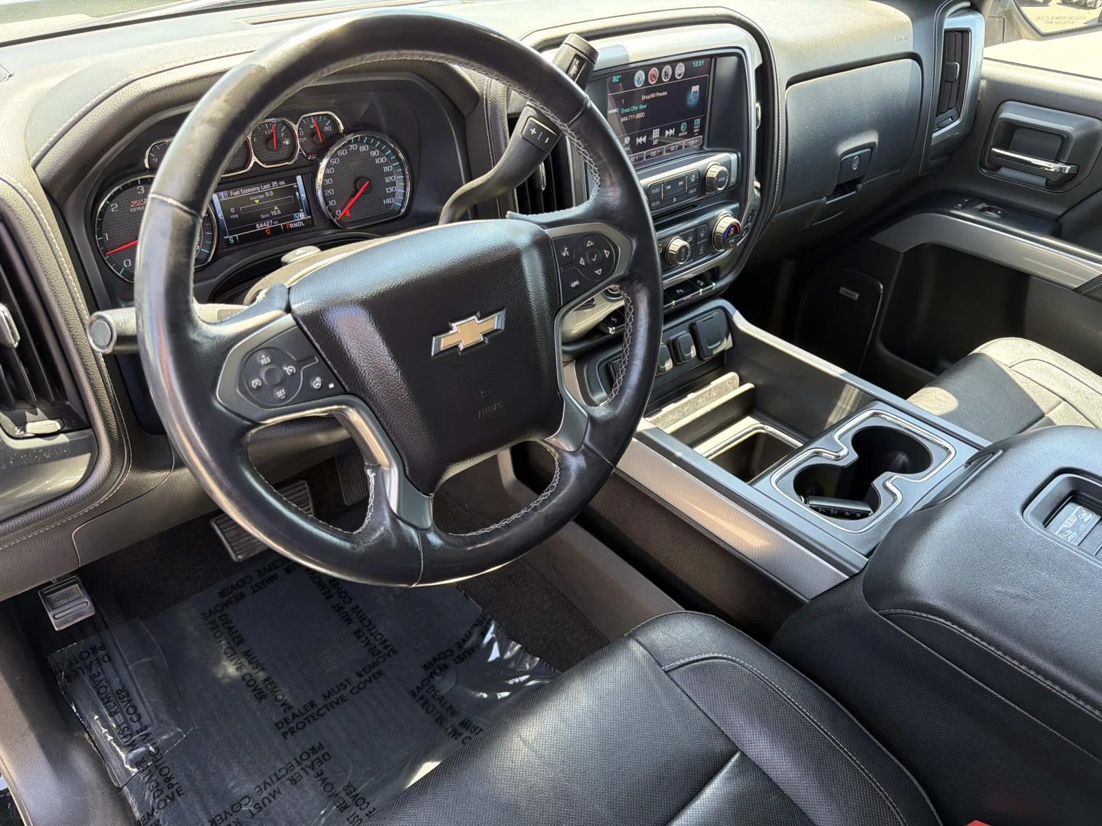 Used 2017 Black Chevrolet 4WD Crew Cab 143.5 LTZ w/2LZ image 7