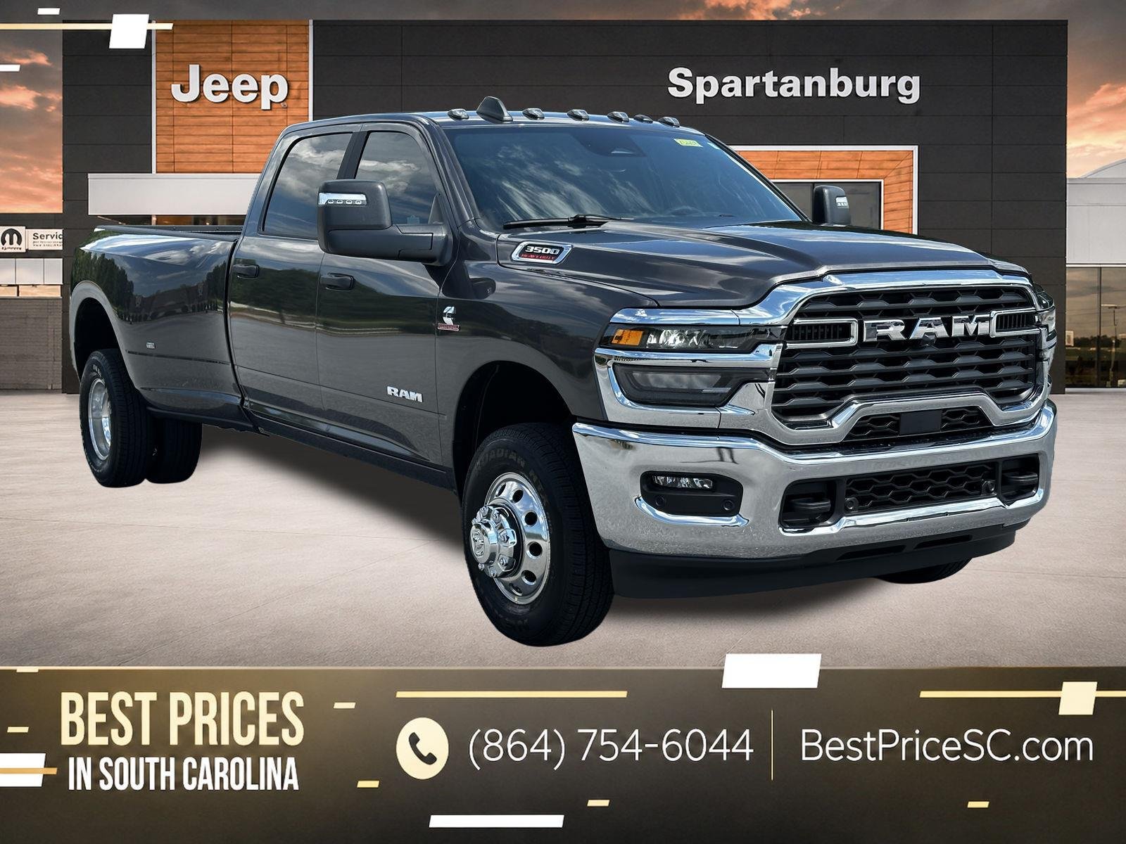 New 2026 Granite Crystal Metallic Clear-Coat Exterior Paint RAM Big Horn image 1