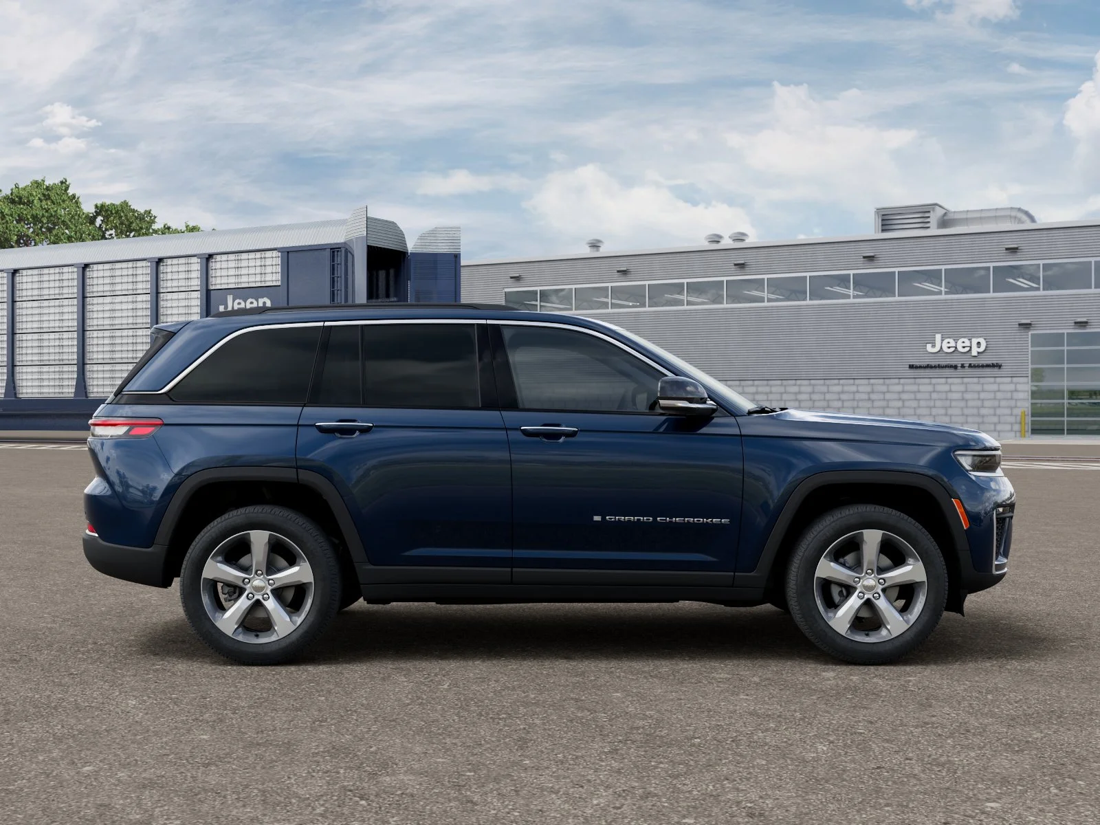 New 2026 Fathom Blue Pearl-Coat Exterior Paint Jeep Limited image 13