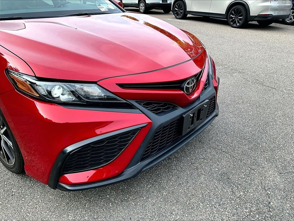 Used 2023 Red Toyota SE image 8