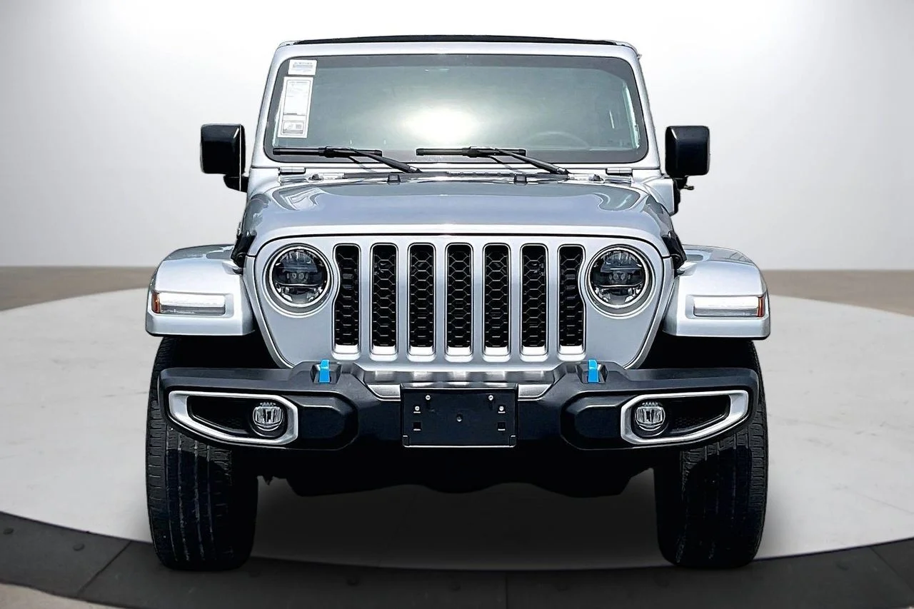 Certified Used 2023 Silver Jeep Sahara 4xe image 3