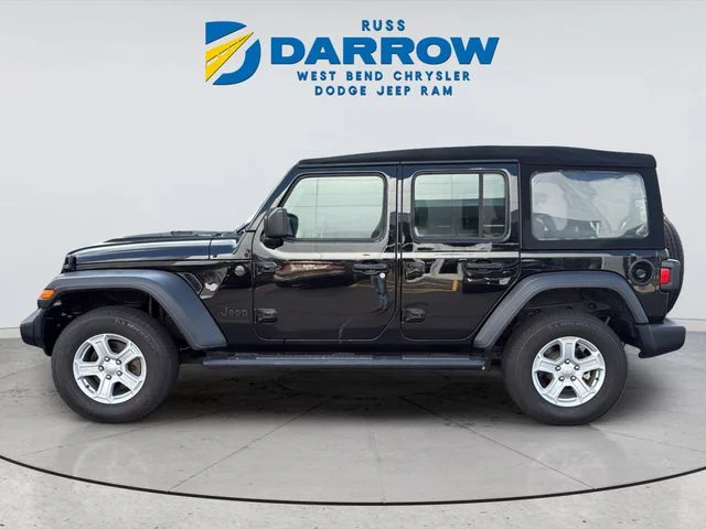 Certified Used 2024 Black Jeep Sport image 2