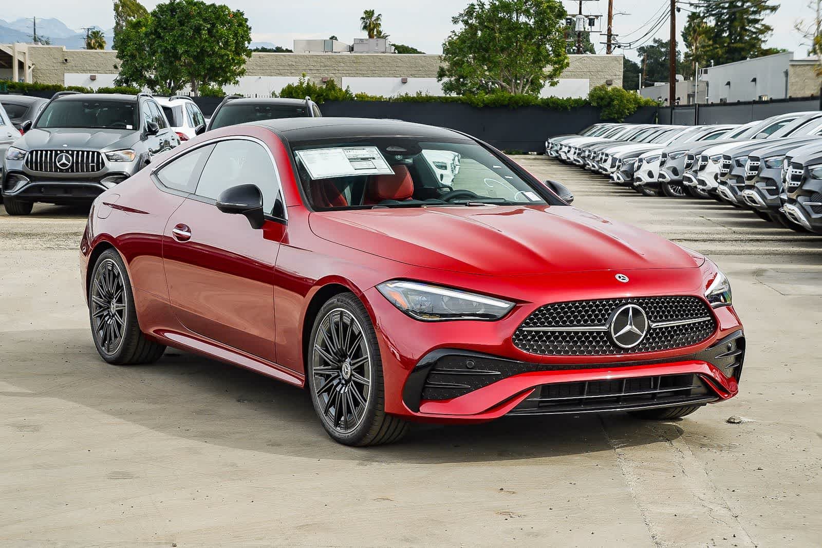 New 2026 MANUFAKTUR Patagonia Red Metallic Mercedes-Benz CLE 300 image 3