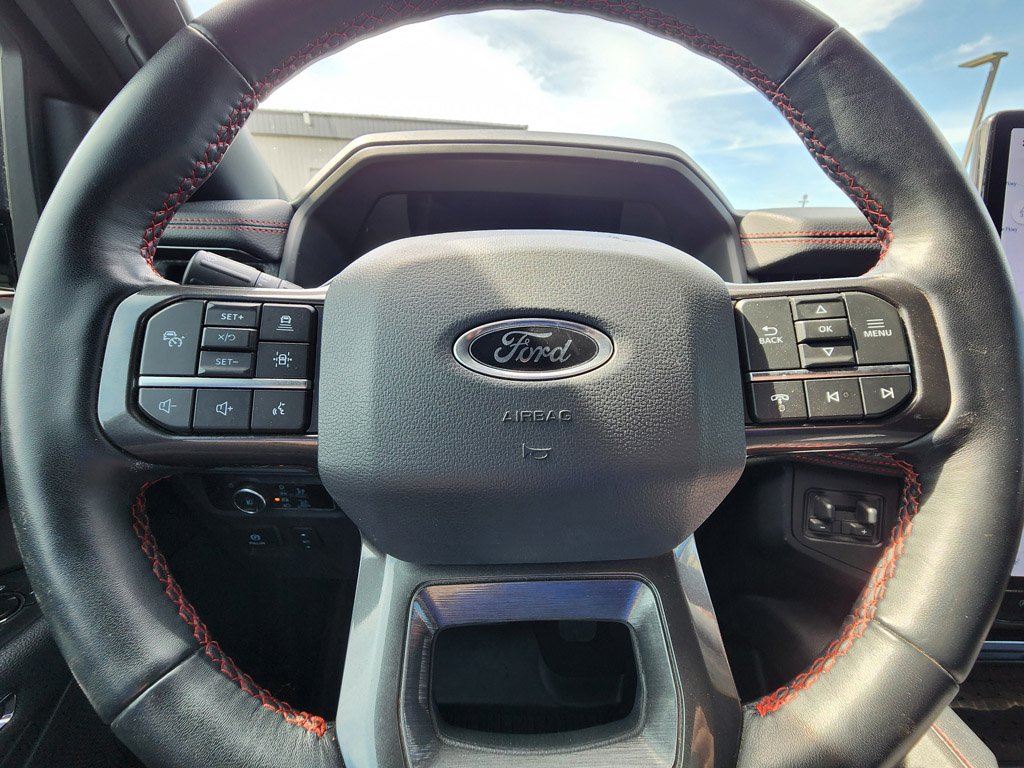 Used 2024 Star White Metallic Tri-Coat Ford Limited image 37