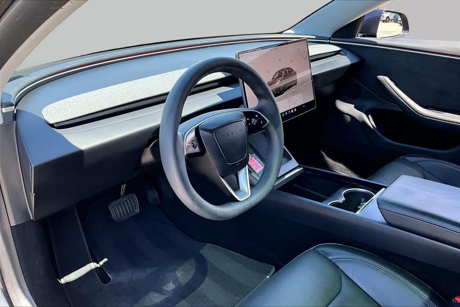 Used 2025 Pearl White Multi-Coat Tesla Long Range image 16