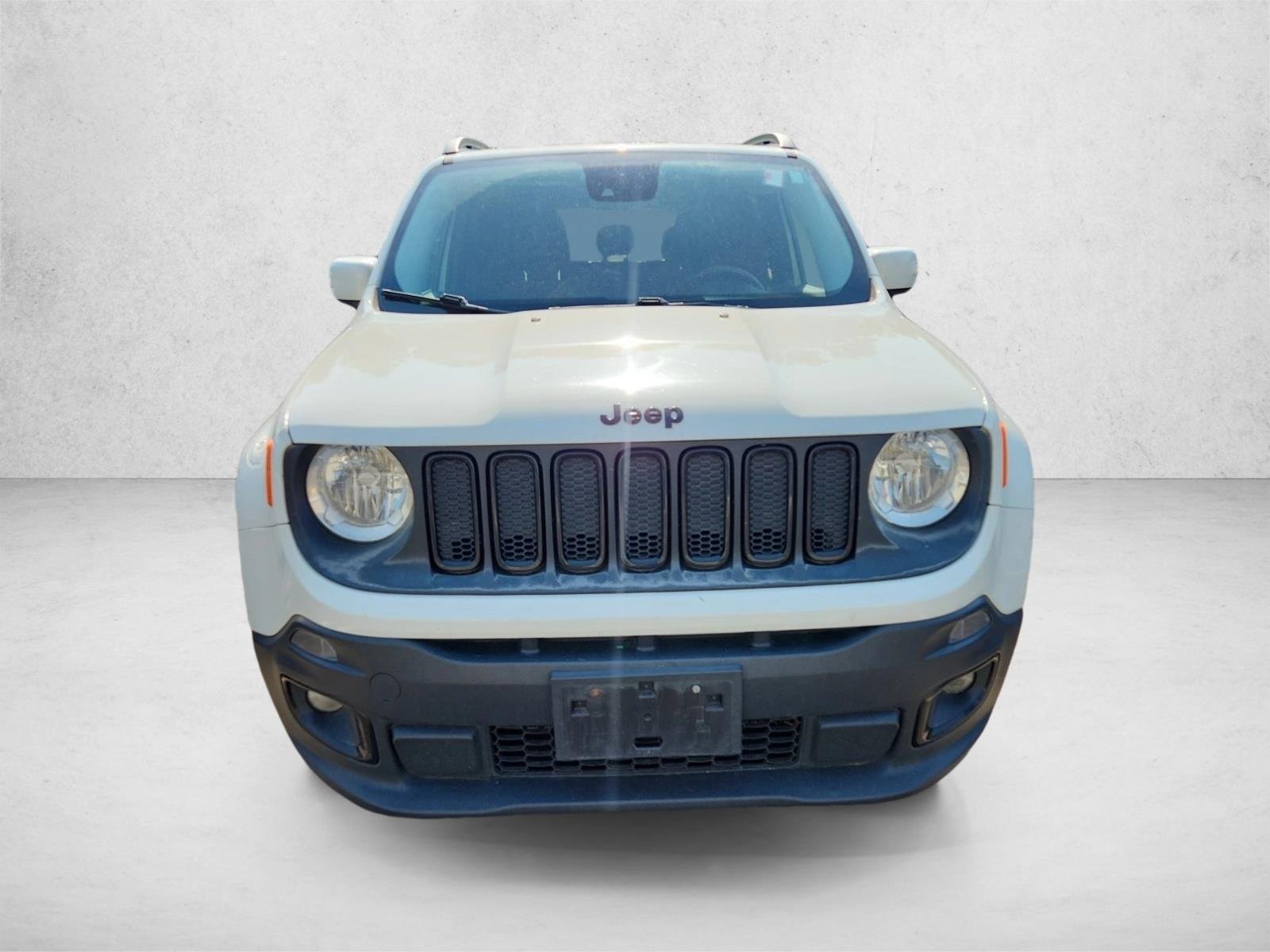 Used 2017 Alpine White Jeep Altitude image 2