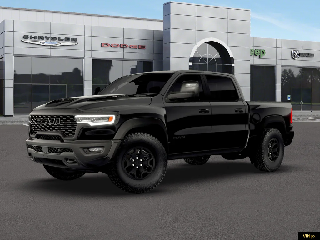 New 2026 Diamond Black Crystal Pearl-Coat Exterior Paint RAM RHO image 1