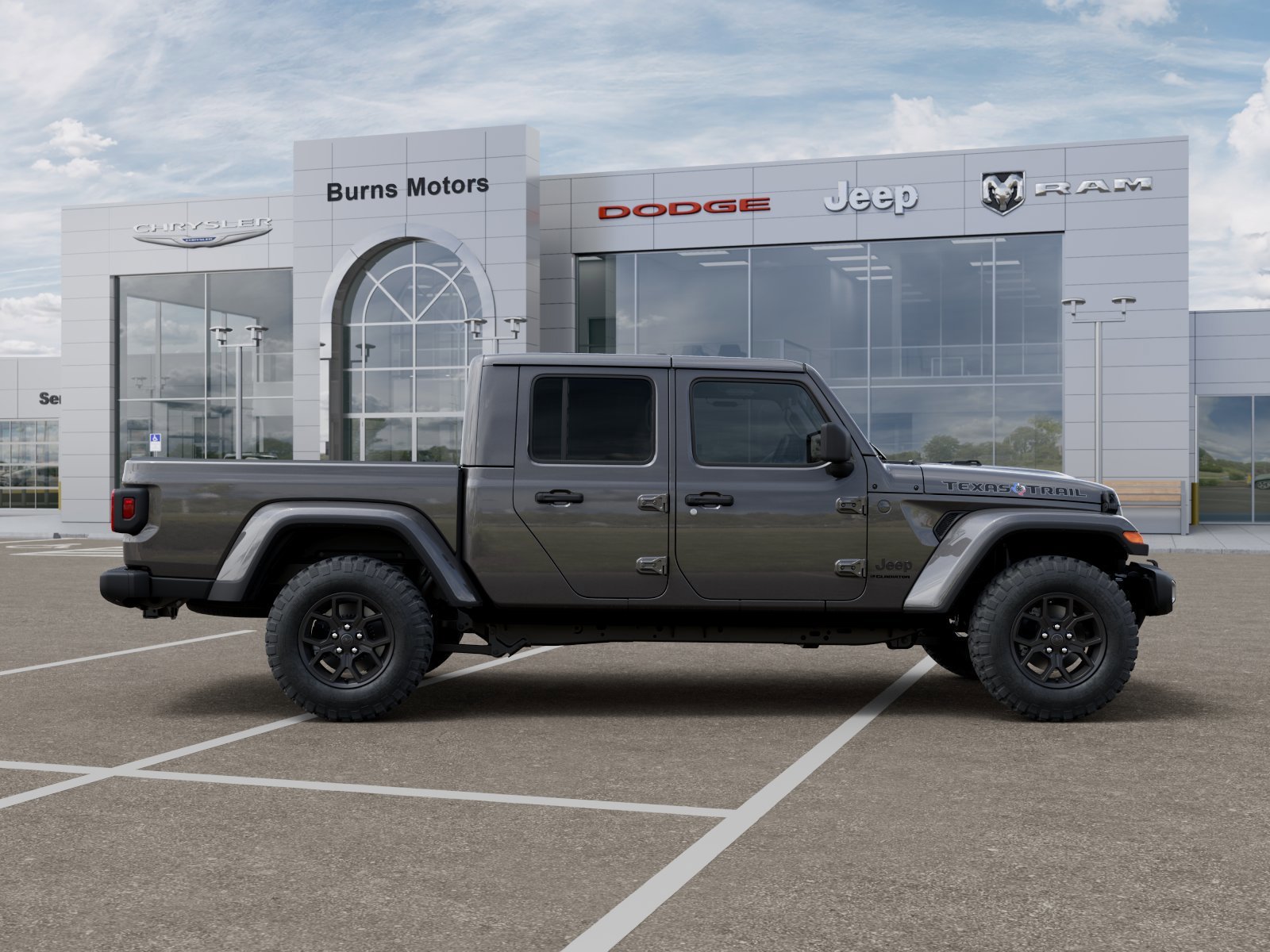 New 2026 Granite Crystal Metallic Clearcoat Jeep Texas Trail image 21