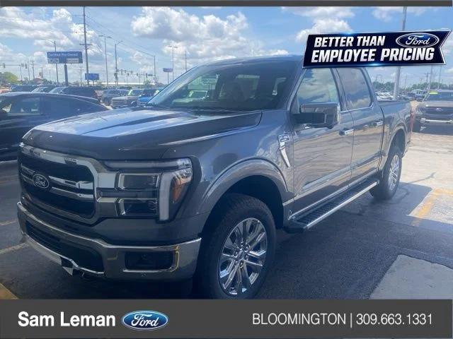 New 2026 Carbonized Gray Metallic Ford Lariat® image 1