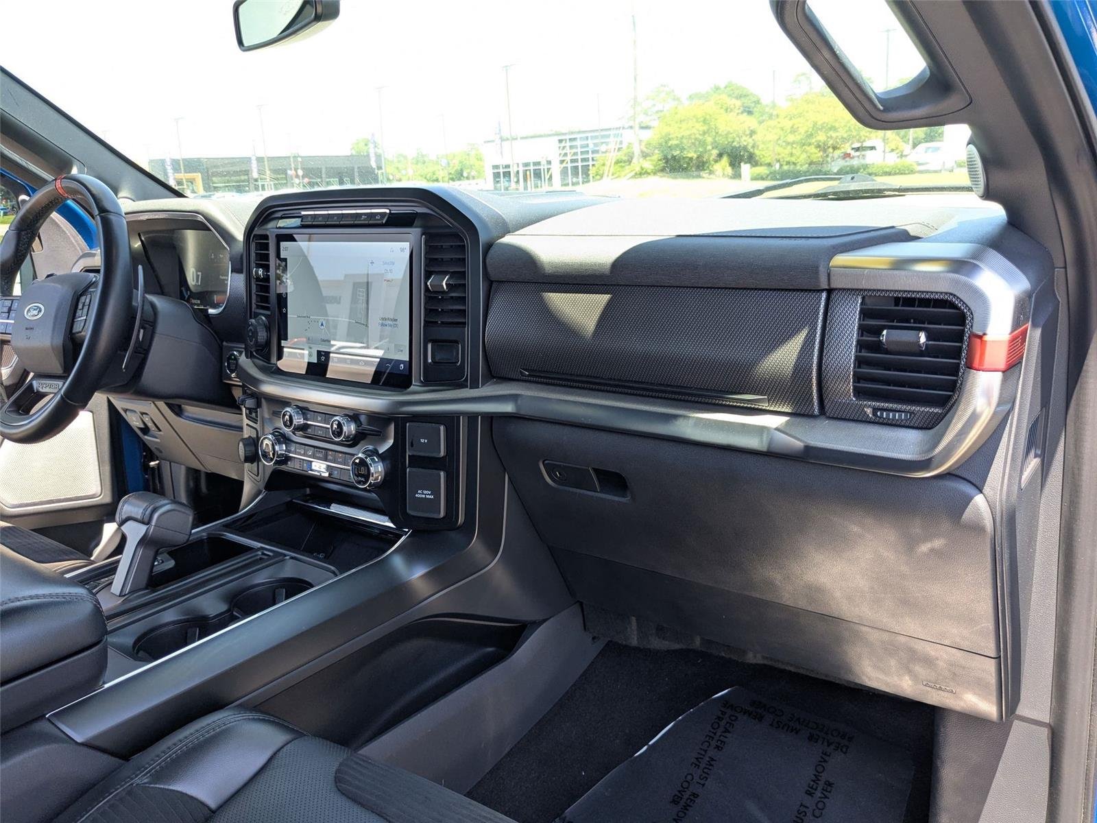 Used 2021 Velocity Blue Metallic Ford Raptor image 34