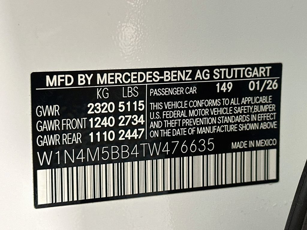 New 2026 Polar White Mercedes-Benz GLB 35 AMG® image 66