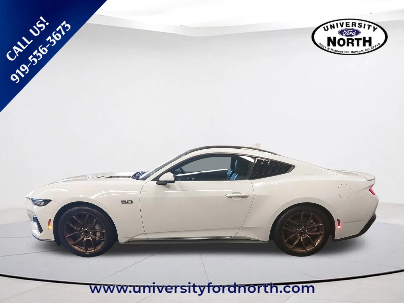 Used 2024 Oxford White Ford GT Premium image 2