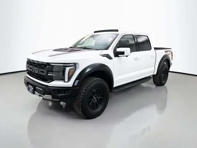 Used 2025 Oxford White Ford Raptor image 3