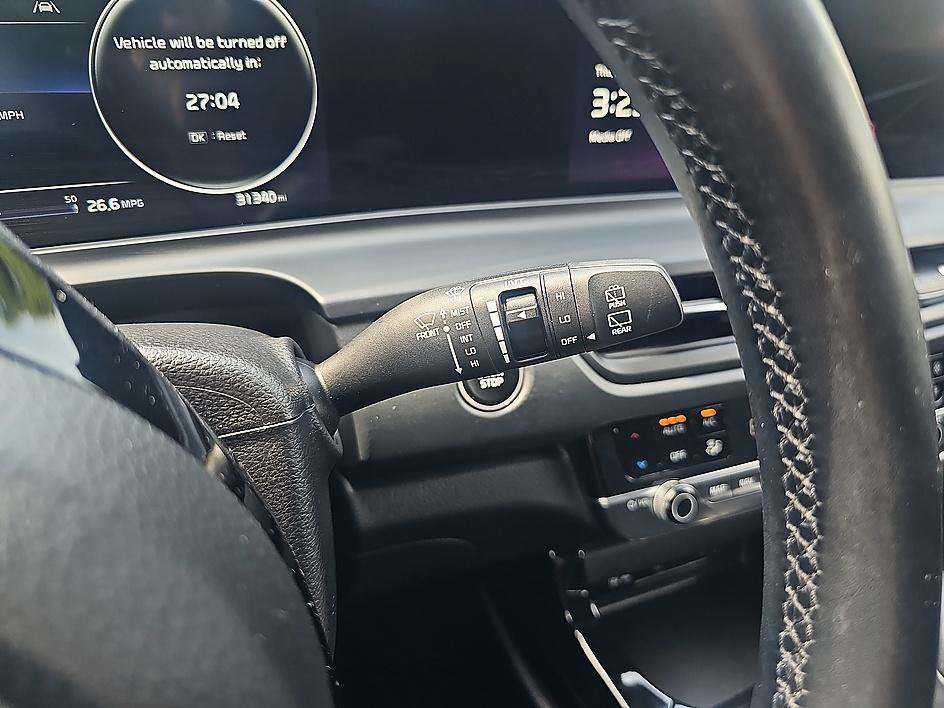 Used 2024 Pluton Blue/Black Roof Kia SX AWD image 21