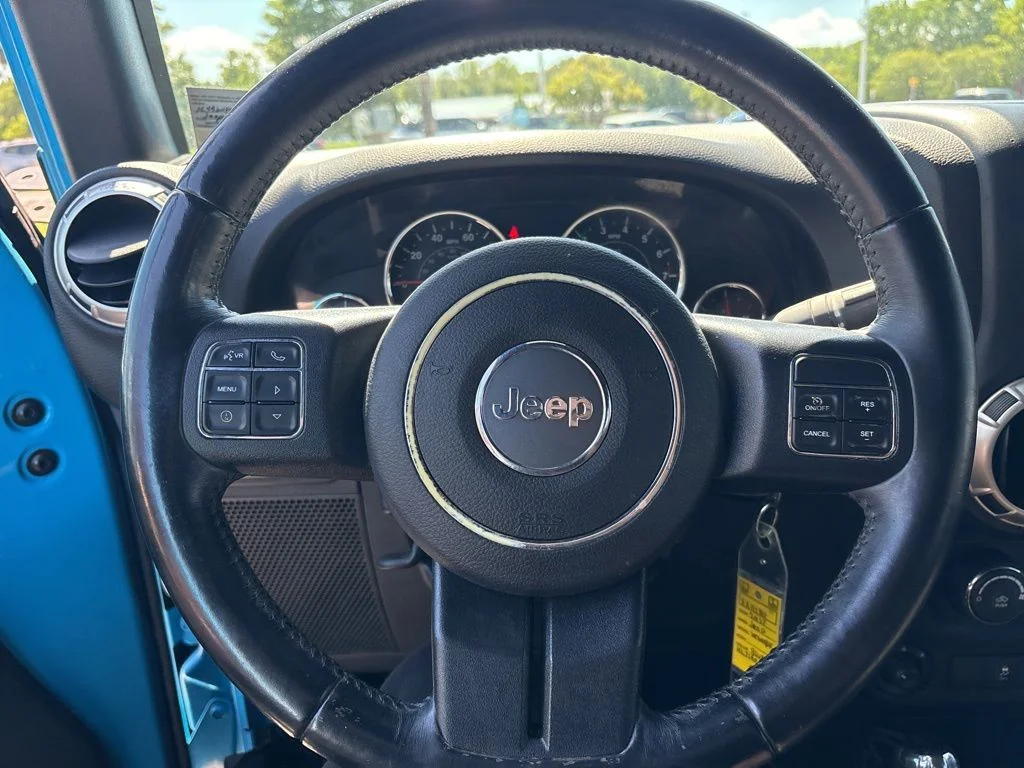 Used 2017 Blue Jeep Unlimited Rubicon image 20