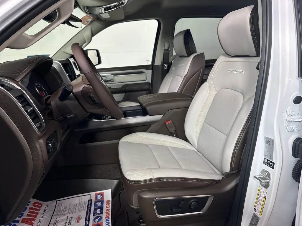 New 2026 Bright White Clear-Coat Exterior Paint RAM Laramie image 9